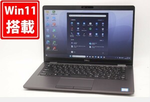 即日発送 良品 13.3インチ DELL Latituda 5300 Windows11 八世代 i5-8365U 8GB NVMe式256GB-SSD カメラ 無線 Office付 中古パソコン 税無