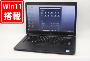 1020時間 良品 14型 DELL Latitude 5490 Windows11 八世代 i5-8350U 8GB 256GB-SSD カメラ 無線 Office付 中古パソコン 税無 管:1417m