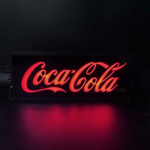 【53491】Coca-Cola コカコーラ サインボード 電光看板 レタリングサイン ヴィンテージ 店舗ディスプレイ 通電動作確認済