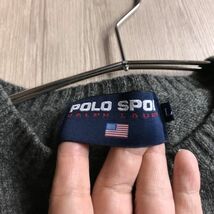 同梱可 POLO SPORT ポロスポーツ　ラルフローレン　Ralph lauren 90's ニット　セーター_画像7