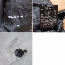 ★SHADE by SHELLAC/シェラック チェスターコート 44/メンズS相当/キャメル/ウール混/比翼仕立て&1342900512_画像5