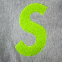 ★Supreme/シュプリーム S Logo Hooded Sweatshirt メンズM/杢グレー/コットン/フーディー/クリーニング済/ステッカー付き&1951900029_画像4