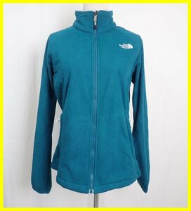 ★THE NORTH FACE/ザノースフェイス フリースジャケット レディースM/グリーン/ストレッチ/アウトドアウェア&1950300009