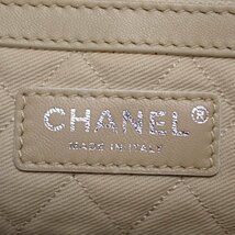 ★CHANEL/シャネル ココマーク ボストンバッグ ライトべージュ/レザー/Gカード・チャーム・保管袋等付属/ハンドバッグ&1268900012_画像6