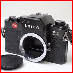 ★Leica/ライカ R3 MOT ELECTRONIC 一眼レフフィルムカメラ ボディ キャップ付き/ジャンク扱い&1938900331