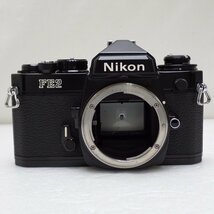 ★Nikon/ニコン FE2 フィルムカメラ + NIKKOR 50mm F1.4 レンズ/取説・キャップ付き/ジャンク扱い&1938900301_画像2