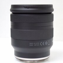 ★TAMRON/タムロン ソニーE用 11-20mm F2.8 Di Ⅲ-A RXD レンズ B060S/オートフォーカス/付属品多数/ジャンク扱い&1938900157_画像4