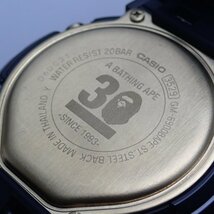 ■試着のみ CASIO/カシオ アベイシングエイプ × G-SHOCK BAPE30周年記念モデル GM-6900BAPE-1 クォーツ腕時計/付属品有り&1245800311_画像3