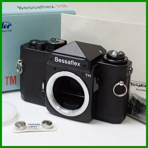 ★Voigtlander/フォクトレンダー Bessaflex TM フィルム一眼レフカメラ ボディ 付属品多数/ジャンク扱い&1938900253