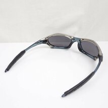 ★OAKLEY/オークリー SPLICE/スプライス サングラス グレー/ブルー/保管袋付き/ジャンク品&1949300031_画像3