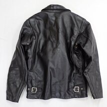 ★Schott/ショット シングルライダース/トラッカージャケット 36/メンズS相当/ブラック/レザー/ライナー付き&1841300010_画像2