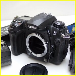 ★FUJIFILM/富士フイルム FinePix S5 Pro デジタル一眼レフカメラ ボディ 1234万画素/2.5型/ACアダプター等付属/ジャンク扱い&1938900113