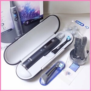 ★未使用 BRAUN/ブラウン Oral-B/オーラルB 電動歯ブラシ iOM9.2B2.2AC/ブラックオニキス/付属品あり&0897105021