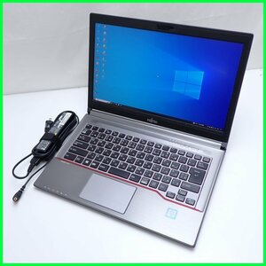 ★FUJITSU/富士通 LIFEBOOK E746/P FMVE10053/Win10 Pro/i5-6300U 2.4GHz/8GB/14.0型フルHD/ACアダプター付き&1430300503