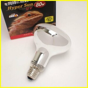 ★未使用 Vivaria/ビバリア ハイパーサンUV 80W RP-263/爬虫類/屋内飼育/水銀灯/電球/ペット用品/外箱付き&1945500027