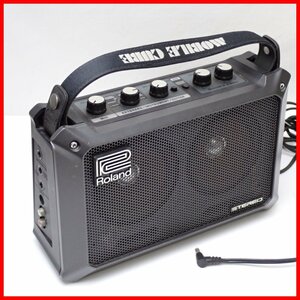 ★Roland/ローランド MOBILE CUBE/モバイルキューブ ステレオ・モバイル・アンプ/ACアダプター付き/ジャンク扱い&1946500020