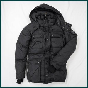 ☆1円 CANADA GOOSE/カナダグース マニトバ ダウンジャケット メンズS/ブラック/ナイロン100％/3336JM&0706700010