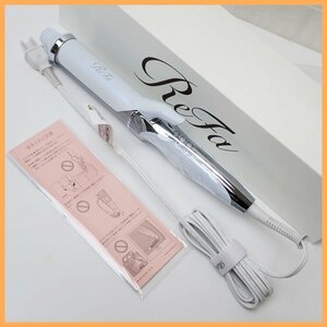 ★未使用 MTG ReFa/リファ CURL IRON PRO/カールアイロン プロ 38mm ホワイト/2023年10月18日発売/ヘアアイロン&0897104896