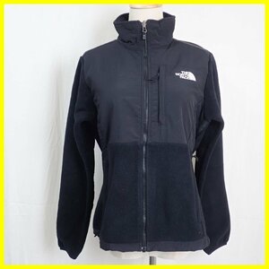 ★THE NORTH FACE/ザノースフェイス デナリフリースジャケット レディースS/ブラック/ストレッチ/アウトドアウェア&1950300019