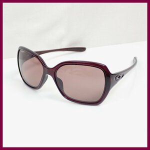 ★OAKLEY/オークリー OVERTIME/オーバータイム サングラス OO9167-05/ワインレッド/偏光レンズ/ケース付き&1949300038