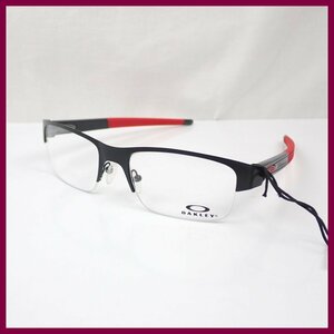 ★未使用 OAKLEY/オークリー CROSSLINK 0.5/クロスリンク 眼鏡/メガネフレーム 0OX3226/サテンブラック/付属品あり&1358800572