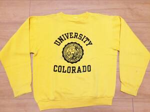 70's Russell &#34;COLORADO大学&#34; カレッジスウェットシャツ USA製 ビンテージ
