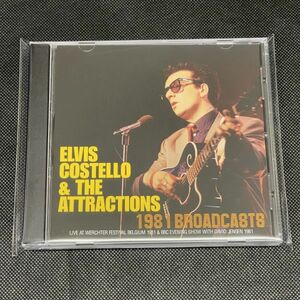 ELVIS COSTELLO AND THE ATTRACTIONS / 81 BROADCASTS[ Eve человек g*shou* with * David * Jensen ]