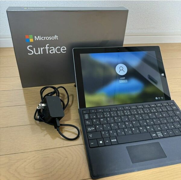 美品Microsoft Surface 3 64GB FULL office レポート作成便利　営業用便利