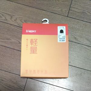 IGNIO 吸湿発熱 ｉHEAT 軽量 ハイネックシャツ長袖 Lサイズ 黒