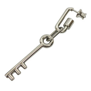 HERMES Hermes серьги ключ узор серебряный одиночный серьги аксессуары aq9091