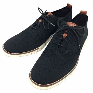 COLE HAAN コールハーン ZEROGRAND STCHLTE OX c24948 日本サイズ26cm ブラック 黒 メンズ 靴 未使用 aq9229