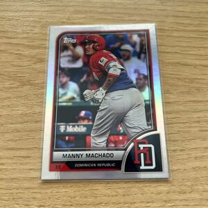 2023 TOPPS World Baseball Classic WBC Manny Machado Dominican Republic IMAGE VARIATION BASE カード