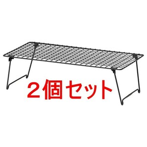 【２点】新品★北欧雑貨 IKEAイケア★GREJIG シューズラック90329875 58x27cm グレイグ フィールドラック キャンプ