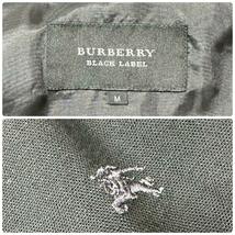 【1円】美品 バーバリーブラックレーベル BURBERRY BLACK LABEL★ ノバチェック ホース刺 M-65 ジャケットフード脱着 ブルゾン ミリタリー _画像8