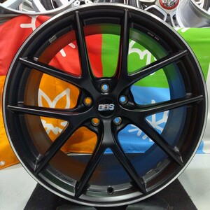 ☆BBS　GERMANY☆ ＢＢＳ　ＣＩ-Ｒ　CI0203　サテンブラック☆9J+38　112-5Ｈ　66.6ｍｍ　ベンツ　アウディ　ワーゲン　輸入車☆程度良好　