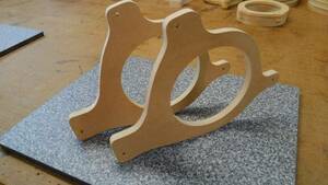 ハイエース　バッフル　リア17センチユニット用　MDF　　①