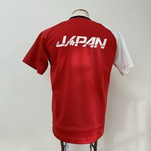 【USED】アシックス　半袖Tシャツ　サイズM　競泳日本代表　トビウオジャパン　ショートスリーブ　asics　部屋着　ルームウェア　パジャマ_画像3