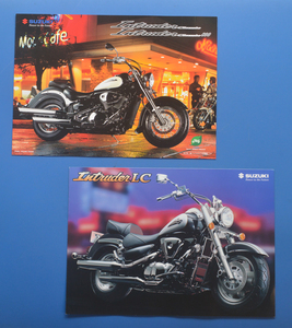 【S1974-30】スズキ　イントルーダー　400/800　VK54A　SUZUKI　Intruder　LC　2001年3月　カタログ2冊　水冷4サイクルV2　SOHC