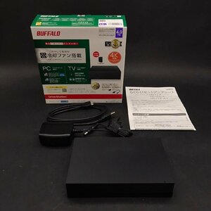 ER0111-27-3 現状品 未使用品 BUFFALO 外付けハードディスク パソコン テレビ 録画用 バッファロー HD-LDF4.0U3-BA/Y 80サイズ