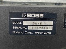 □t234　ジャンク★BOSS　ボス　DR-5　リズムマシーン　本体のみ_画像6