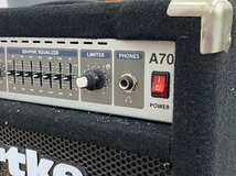 □t464　中古★HARTKE　ハートキー　A 70　ベースアンプ　本体のみ_画像2