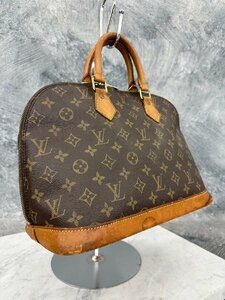 □t553　中古★LOUIS VUITTON　ルイヴィトン　モノグラム　アルマ　MM　ハンドバッグ　カデナ付き