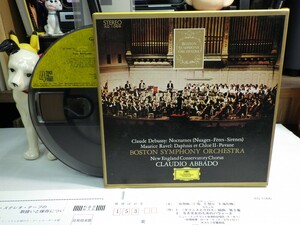 【￥1,000～】Reel-to-reel-tape 7inch｜オープンリール★DG国内/4TRACK★DEBUSSY：TROIS NOCTURNES etc..｜CLAUDIO ABBADO BOSTON SYMPHO