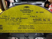 【￥1,000～】Reel-to-reel-tape 7inch｜オープンリール★DG国内/4TRACK★「J.SIBELIUS：VIOLIN CONCERTO in D MINOR」｜KARAJAN　Ferras_画像8