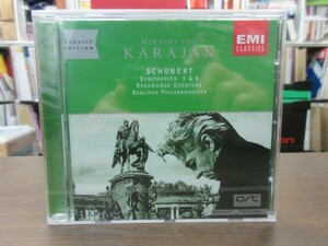 福2//CD///未開封!!★オランダ盤★EMI シューベルト：交響曲第5&6番 ／カラヤン（Herbert von Karajan）,ベルリンフィル