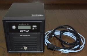 [ operation verification settled ] BUFFALO TeraStation TS-WX1.0TL/R1 500GBx2 1TB NAS REGZA Regza video recording LAN HDD AC/LAN cable attaching 