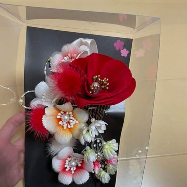成人式 髪飾り 花ごころ