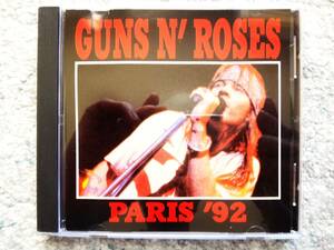 F【ガンズ・アンド・ローゼズ / GUNS N' ROSES PARIS '92 】CDは４枚まで送料１９８円