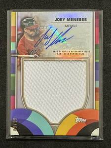 【99枚限定】Joey Meneses 2023 Topps World Baseball Classic #WBCRA-JM WBC Relic Auto 直筆サイン メキシコ ナショナルズ MLB