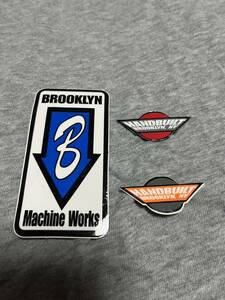 Brooklyn Machine Works 90年代 ヘッドチューブステッカー ブルックリン おまけ付きステッカー